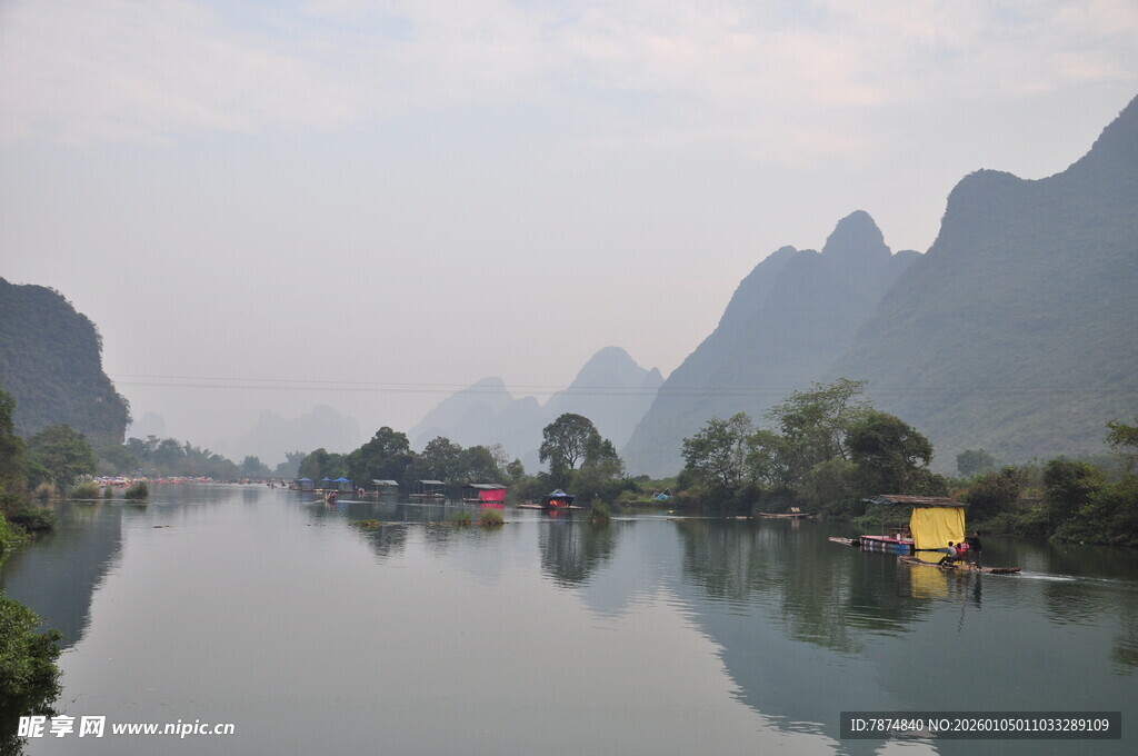 漓江山水秀丽风光