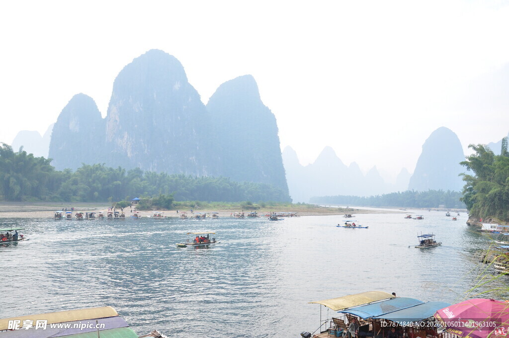 漓江山水美景如画