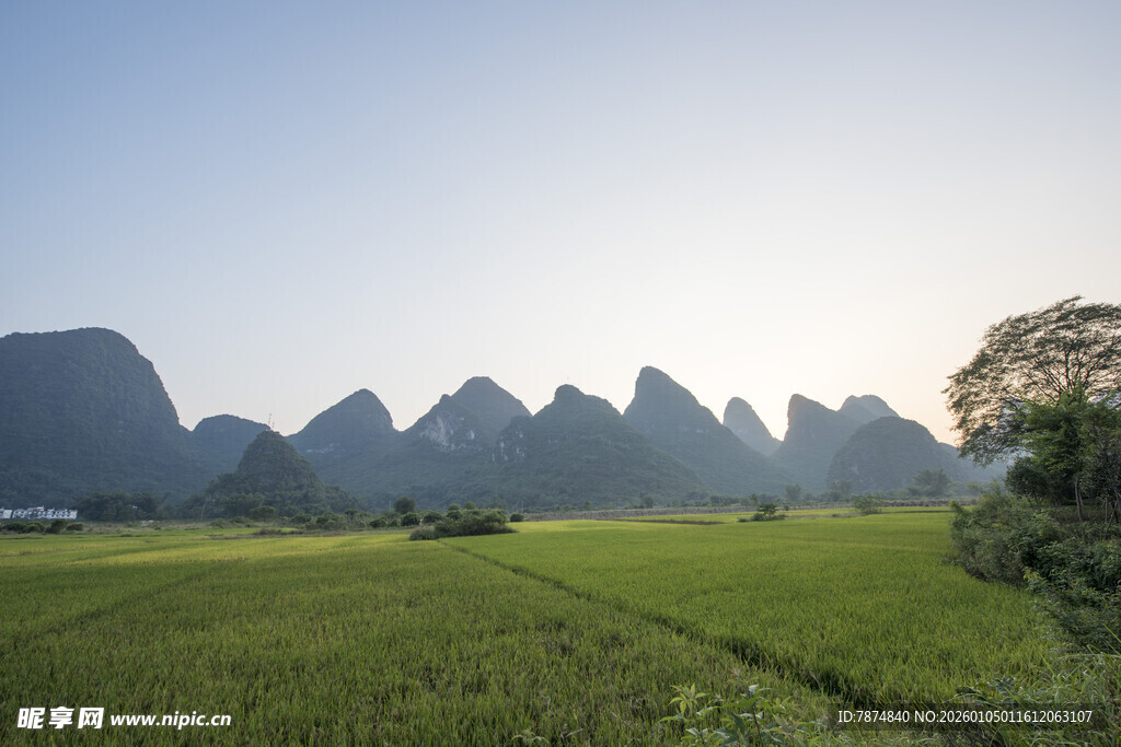 田园山水风光美景