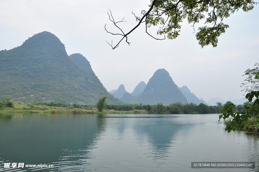 漓江山水美景如画