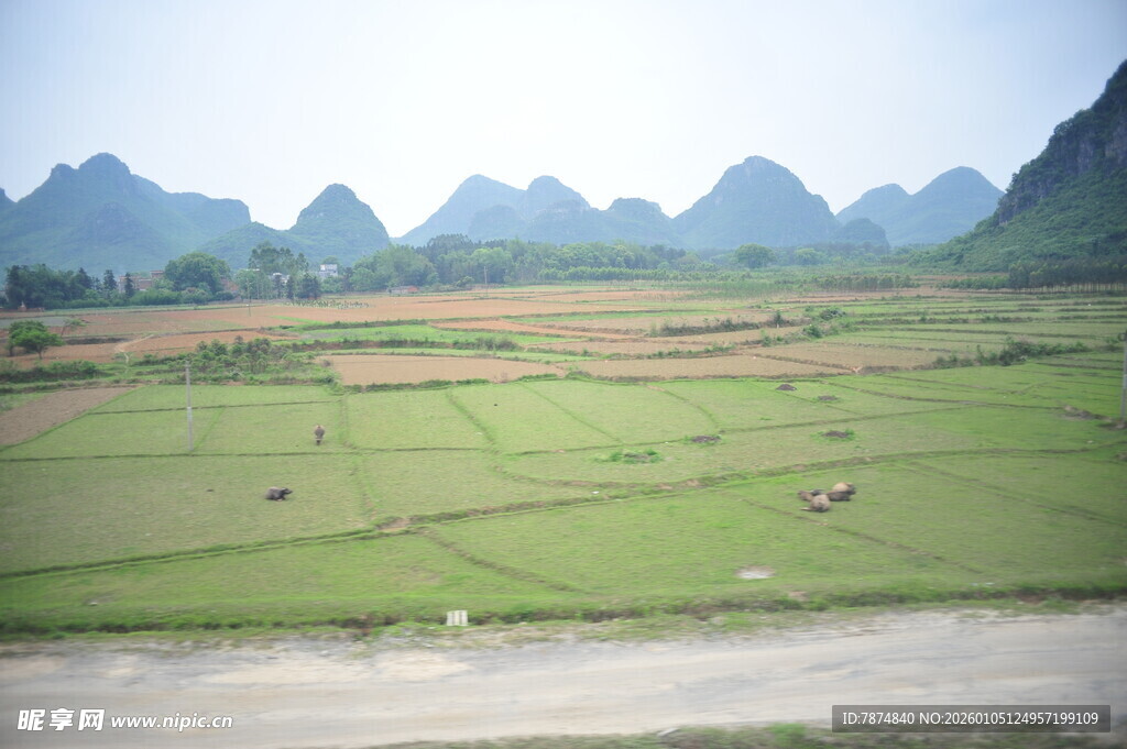 田园山水风光美景