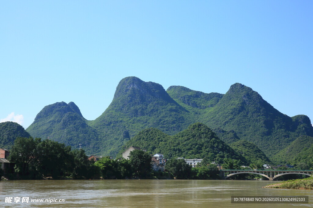 漓江山水美景如画