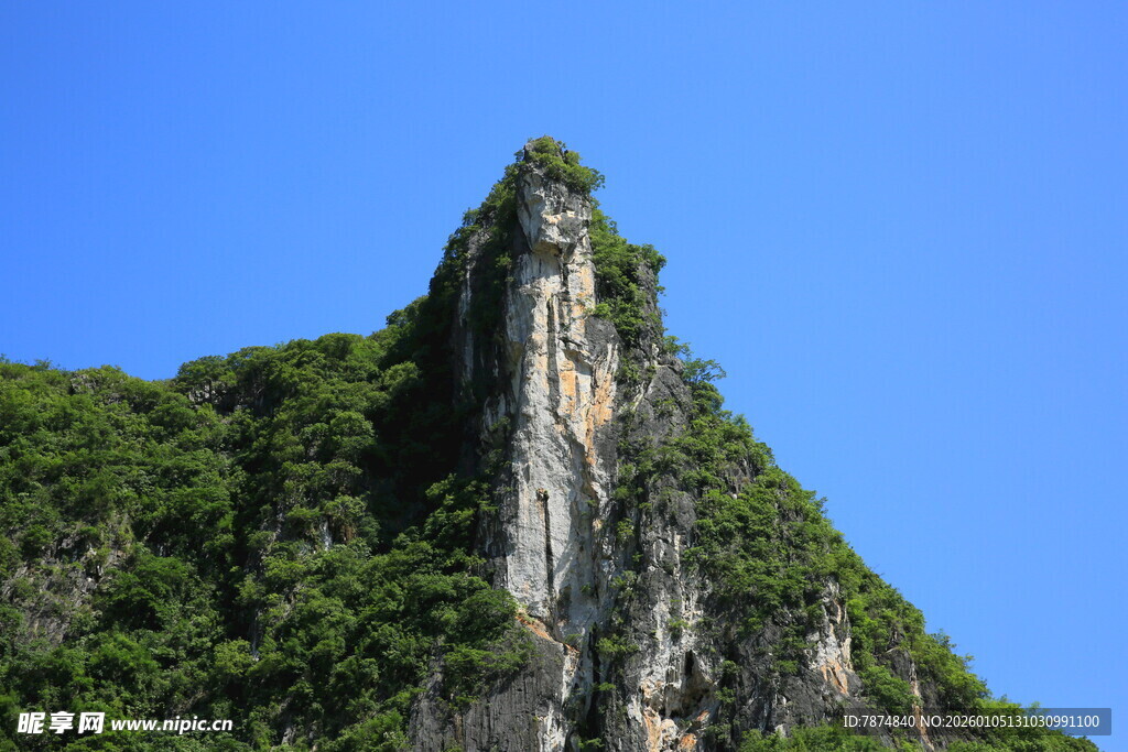 巍峨青山 绿意盎然