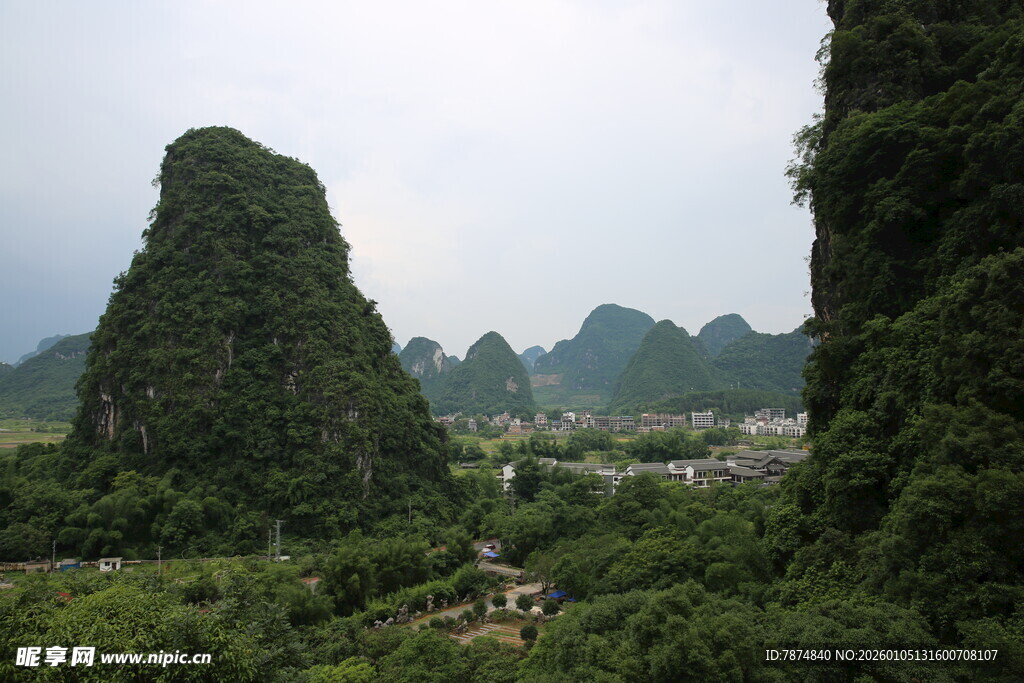 桂林山水秀丽风光