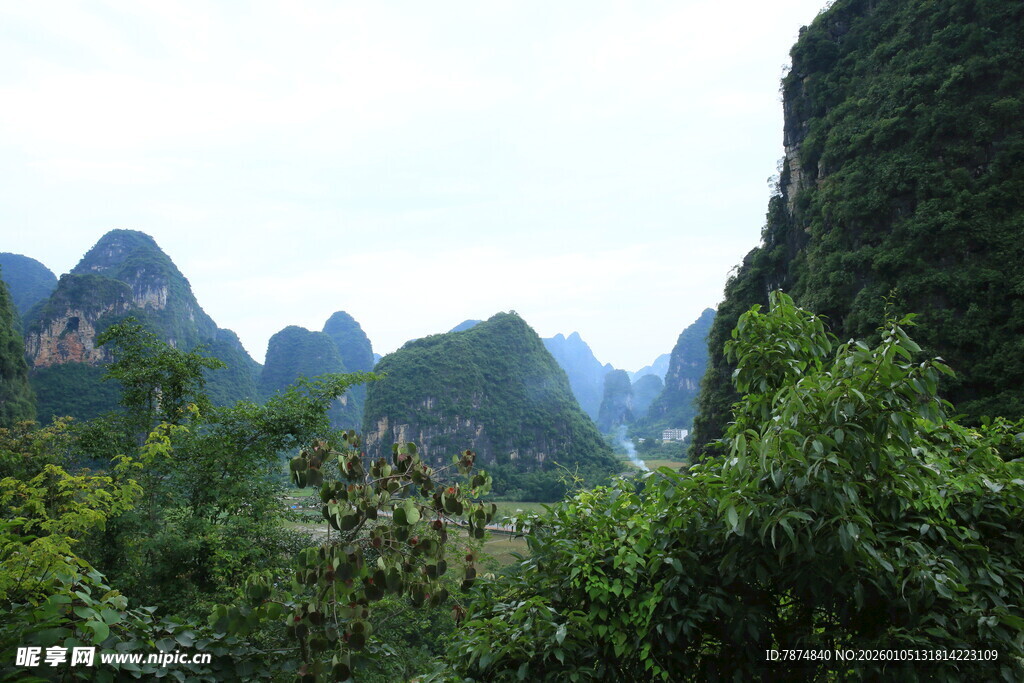 秀丽多姿的山水风光
