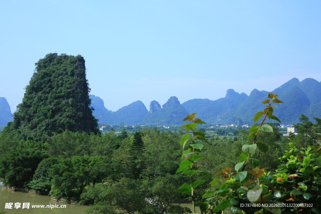桂林山水秀丽风光