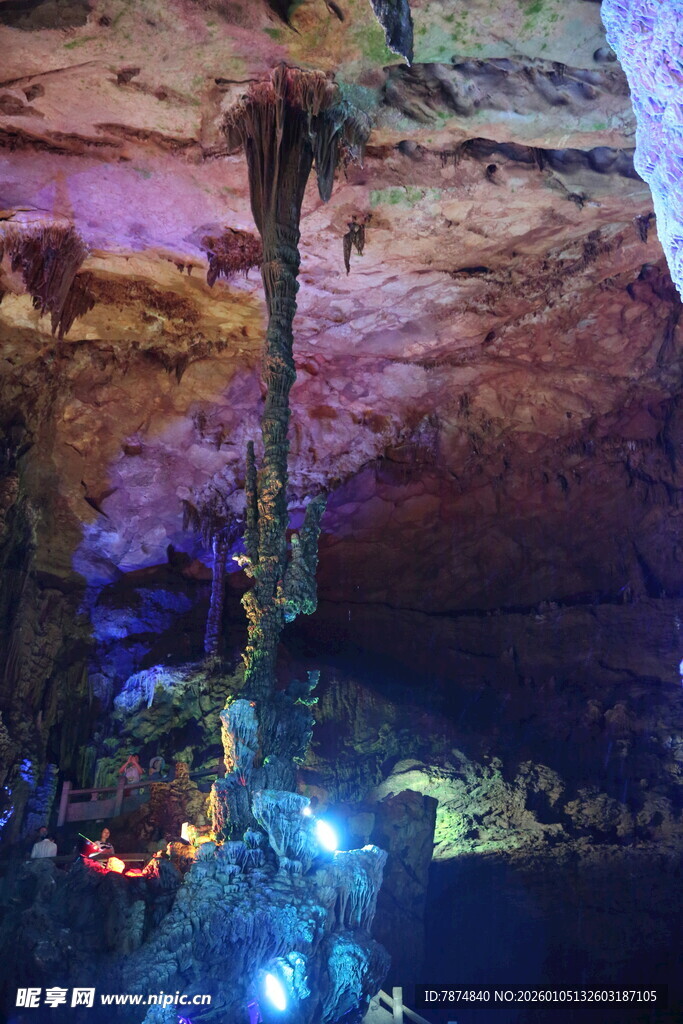 梦幻溶洞景观