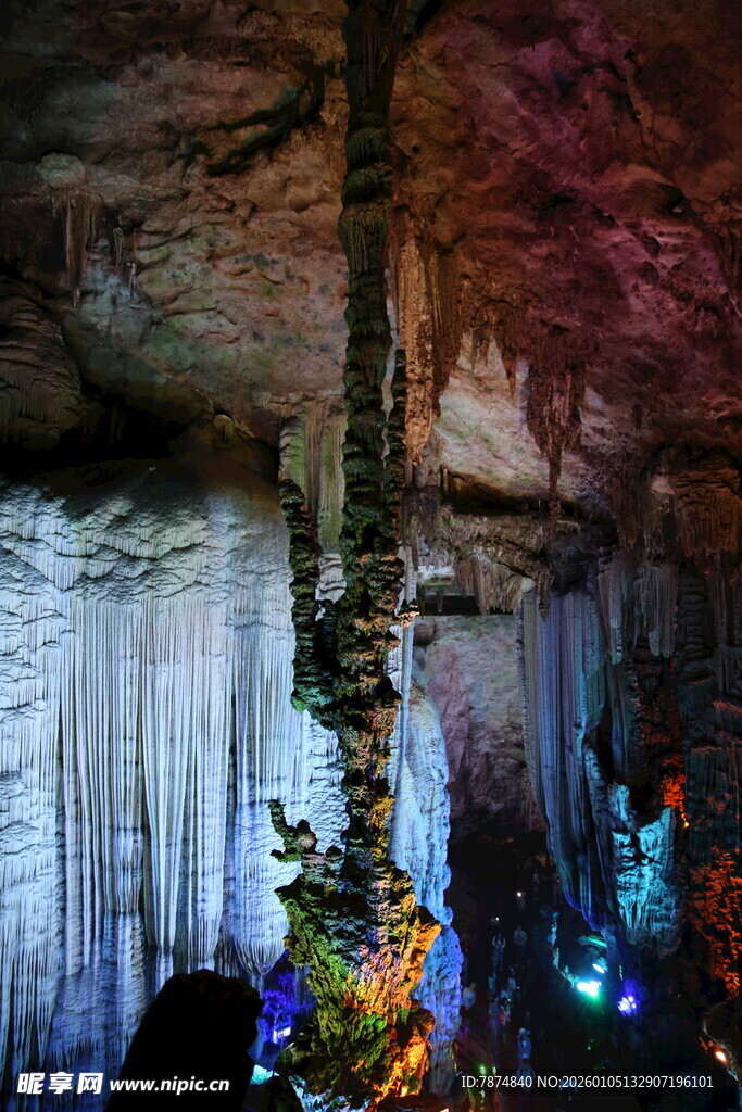 梦幻溶洞景观
