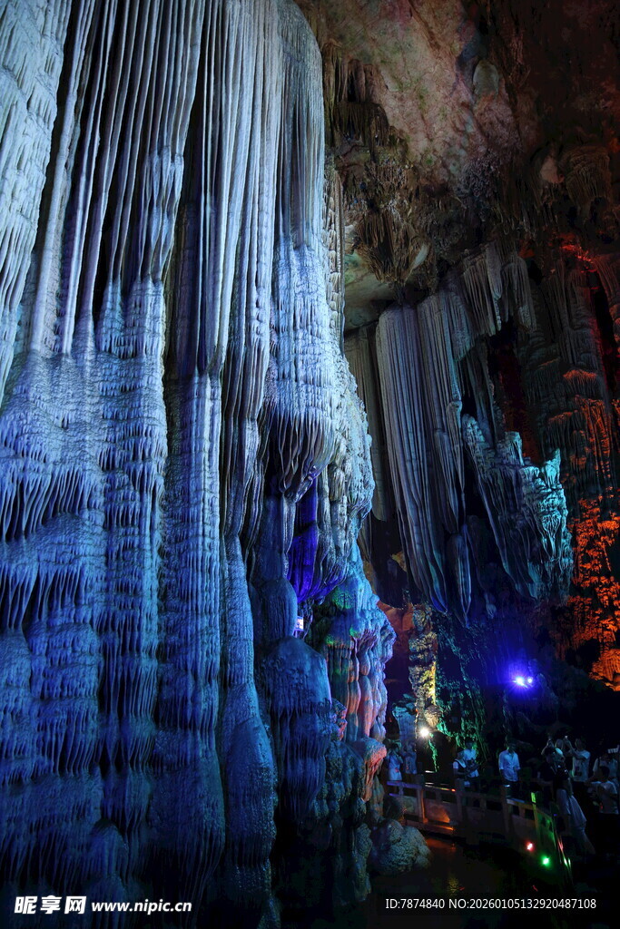 梦幻溶洞景观 钟乳石奇观