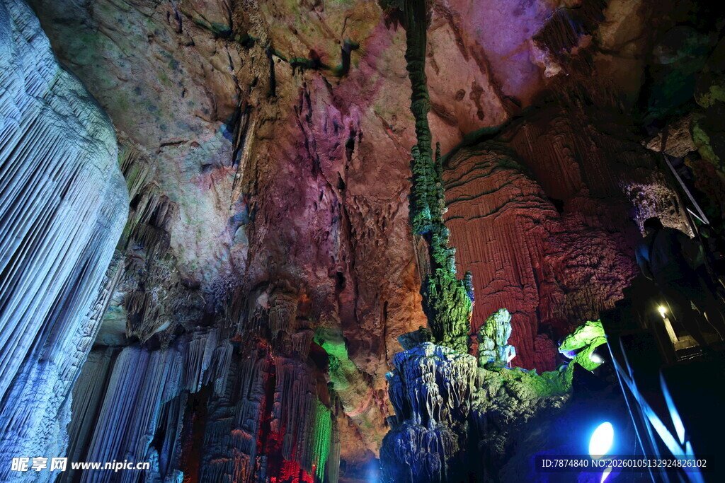 奇幻溶洞景观