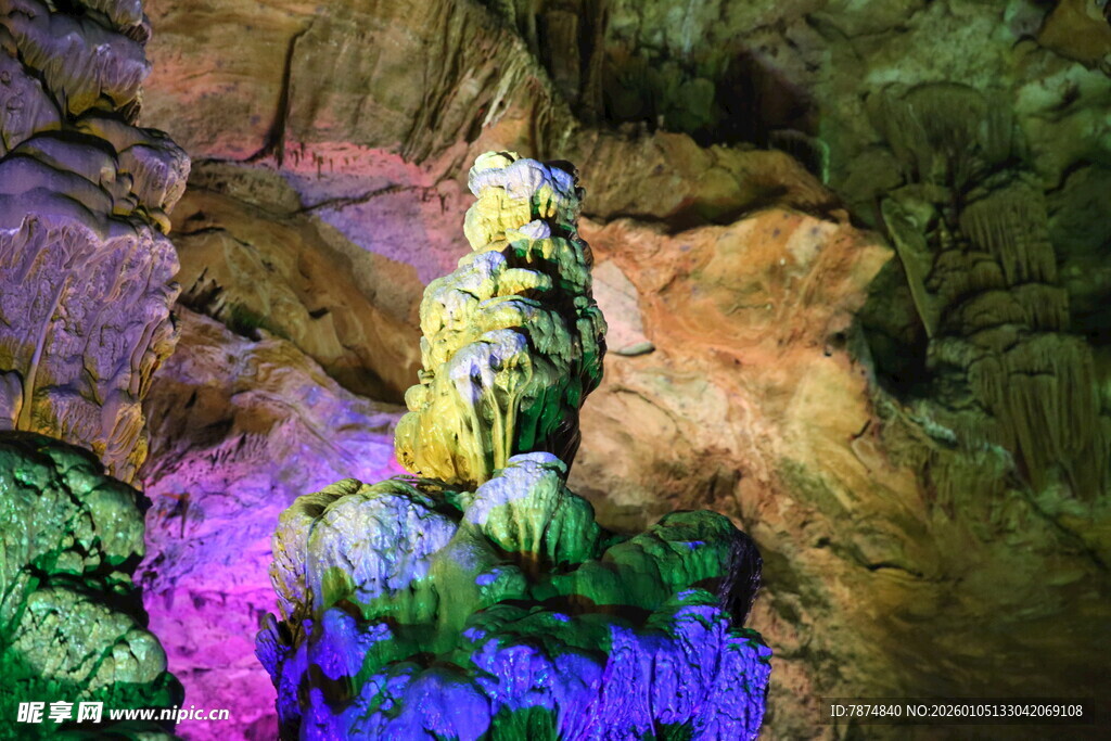 梦幻溶洞景观