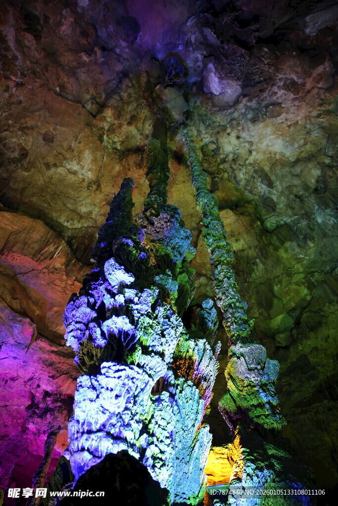 梦幻溶洞景观