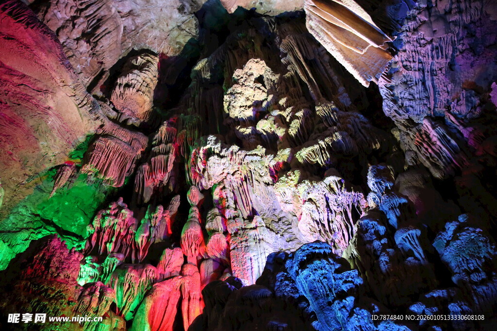 梦幻溶洞景观