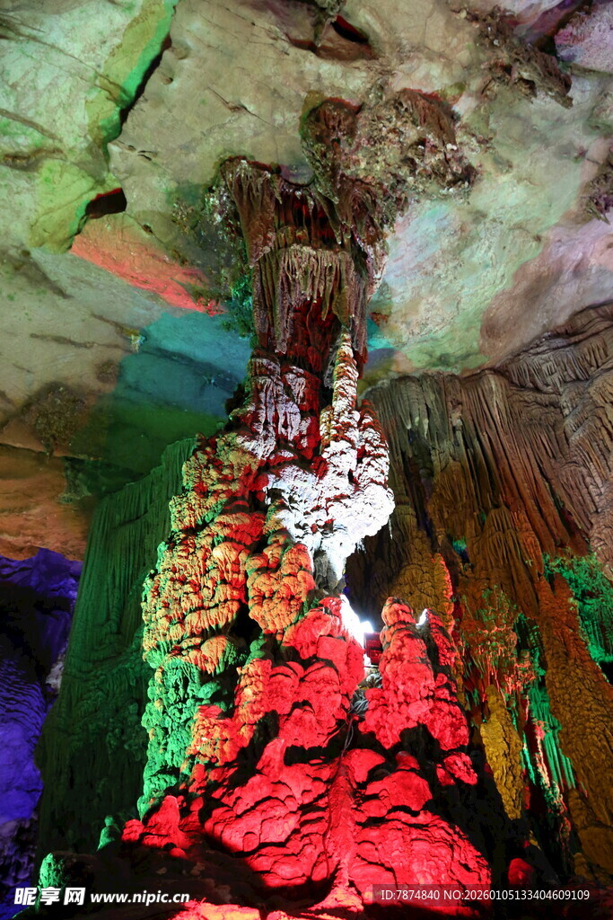 奇幻溶洞景观