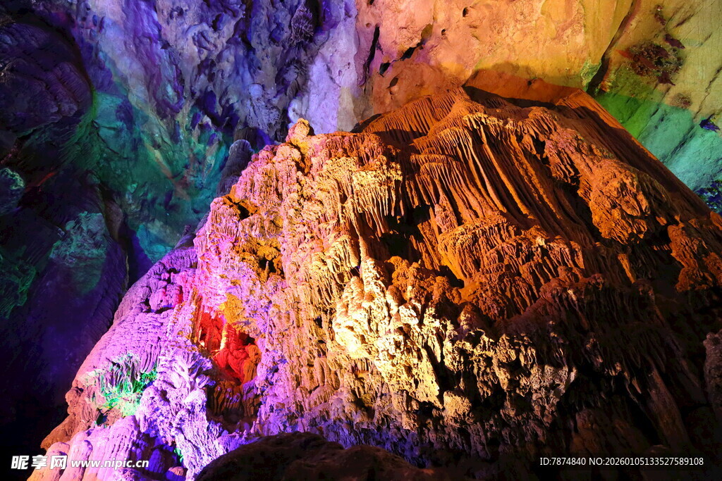 梦幻溶洞景观