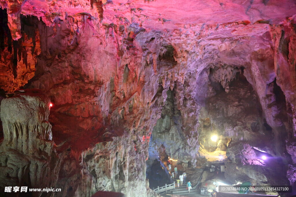 梦幻溶洞景观
