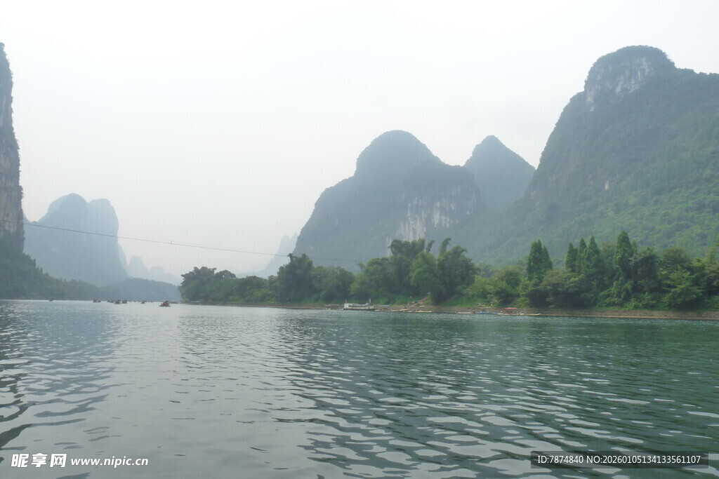 漓江山水风光如画