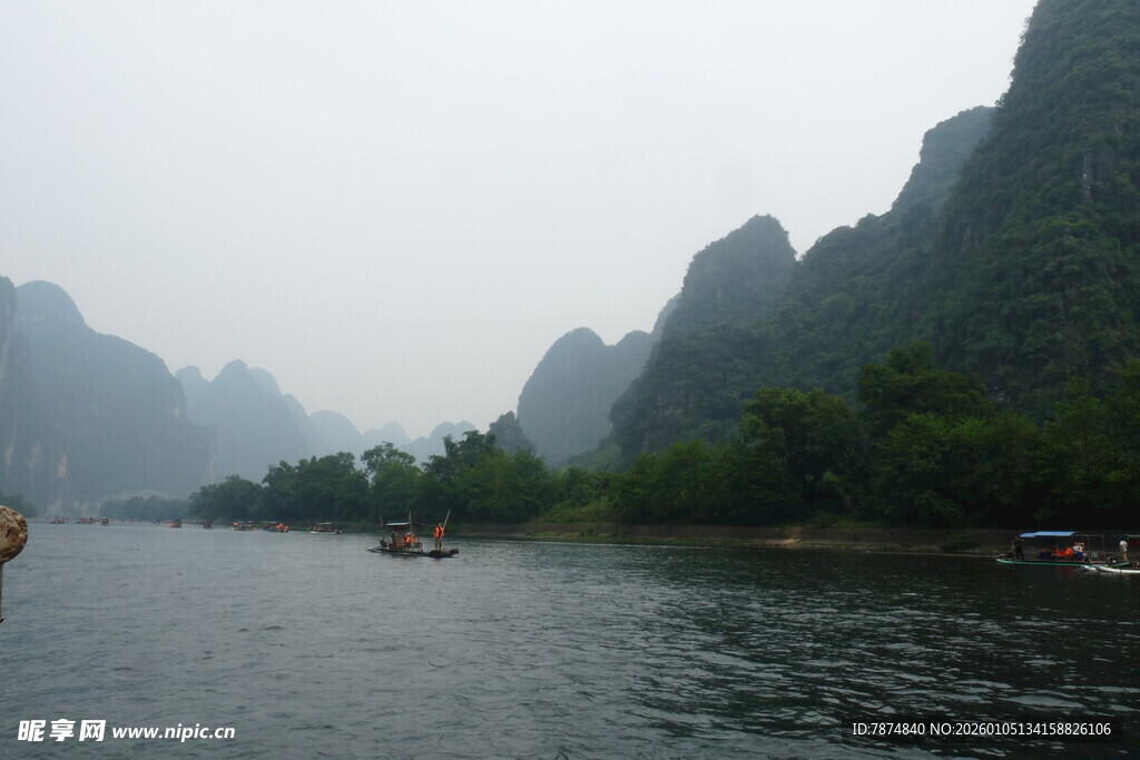 漓江山水美景如画
