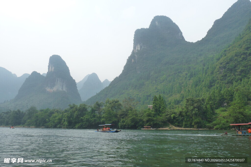 漓江山水秀丽风光