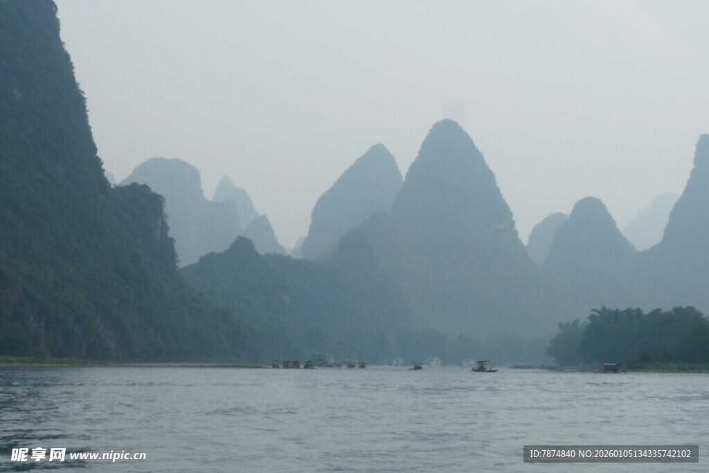 漓江山水美景如画
