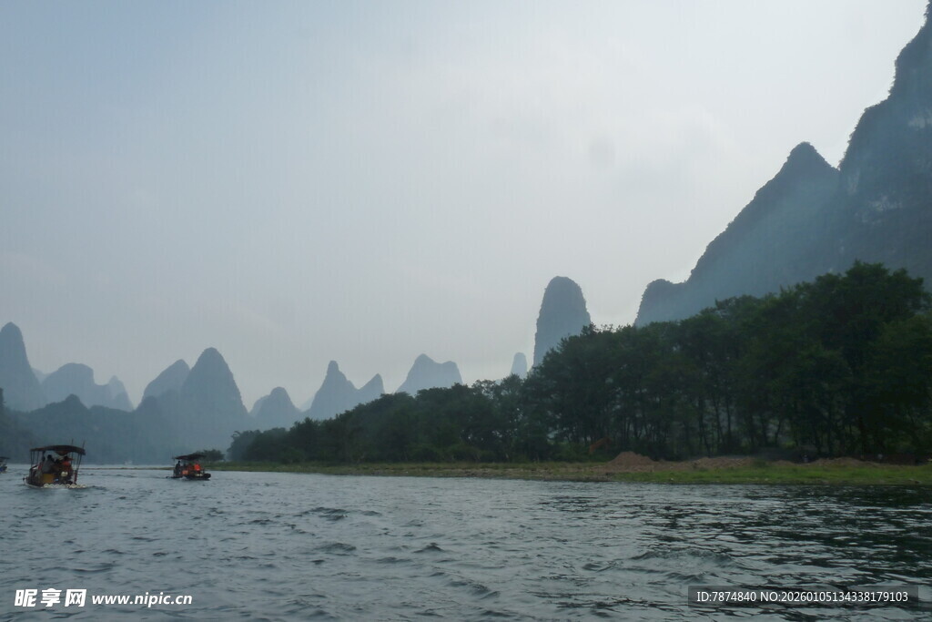 漓江山水风光如画
