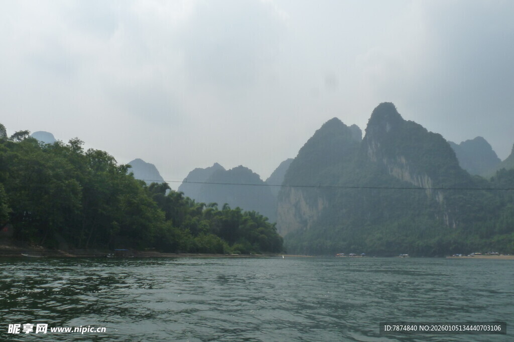 漓江山水风光秀丽景色