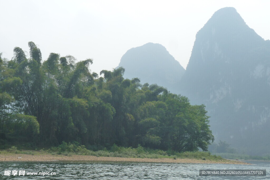 漓江山水秀丽风光