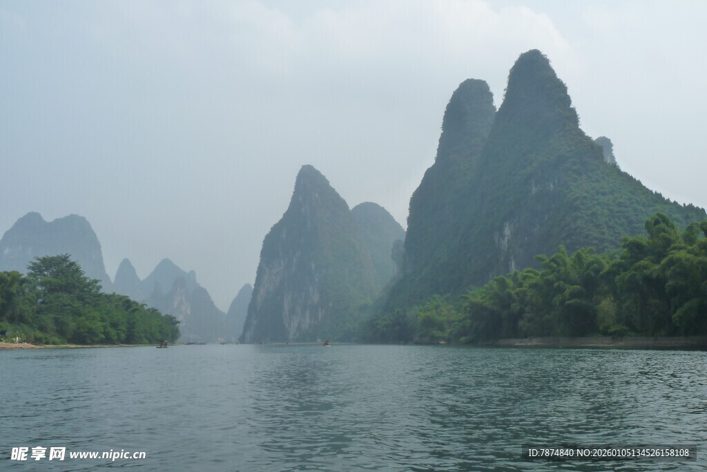 漓江山水秀丽风光