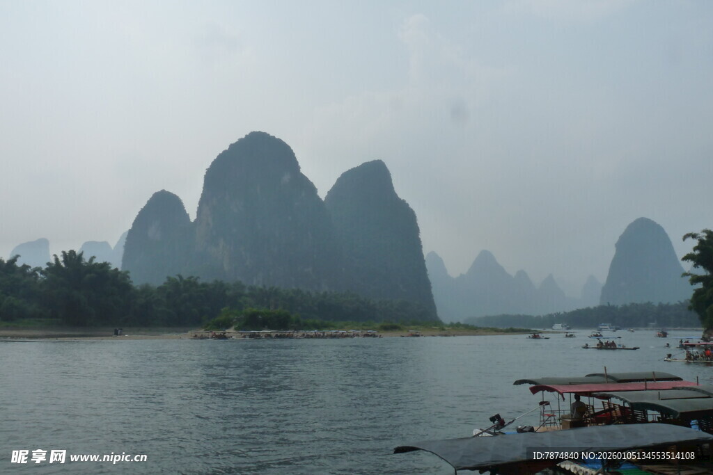 漓江山水美景宛如仙境