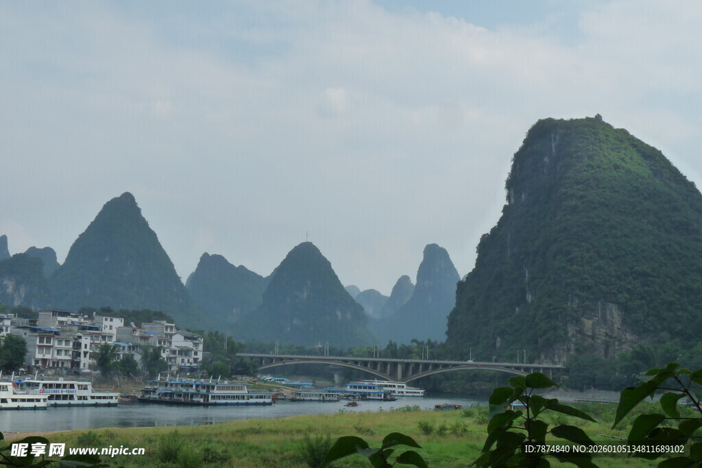 桂林山水秀丽风光