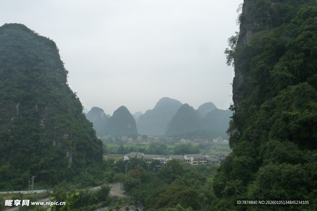 桂林山水秀丽风光