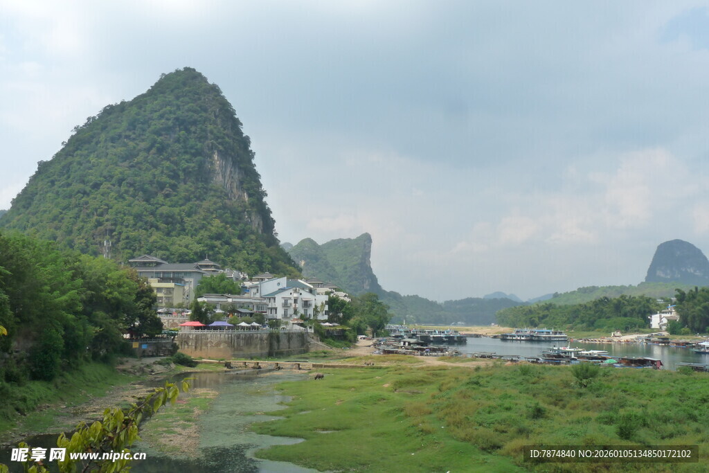 桂林山水田园风光美景