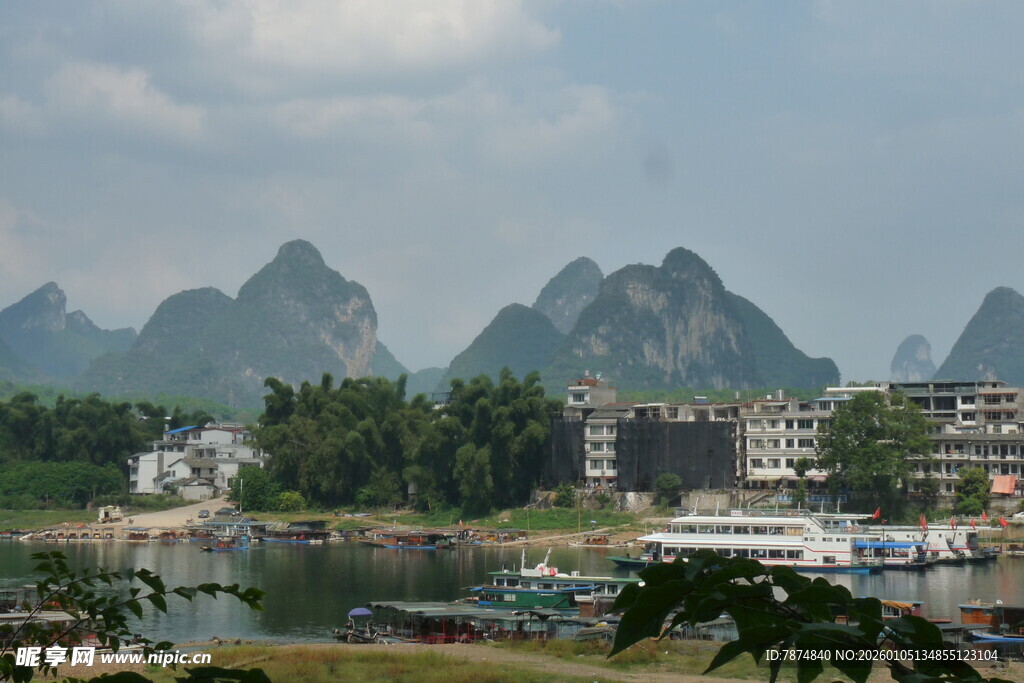 漓江山水风光秀丽景色