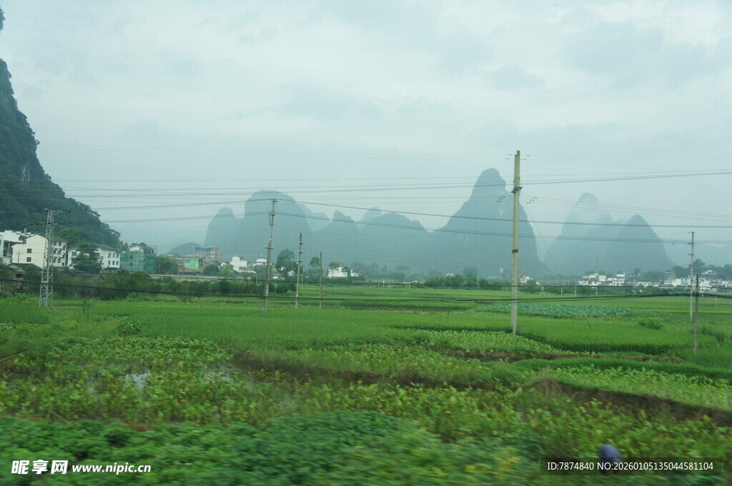 田园山水风光美景