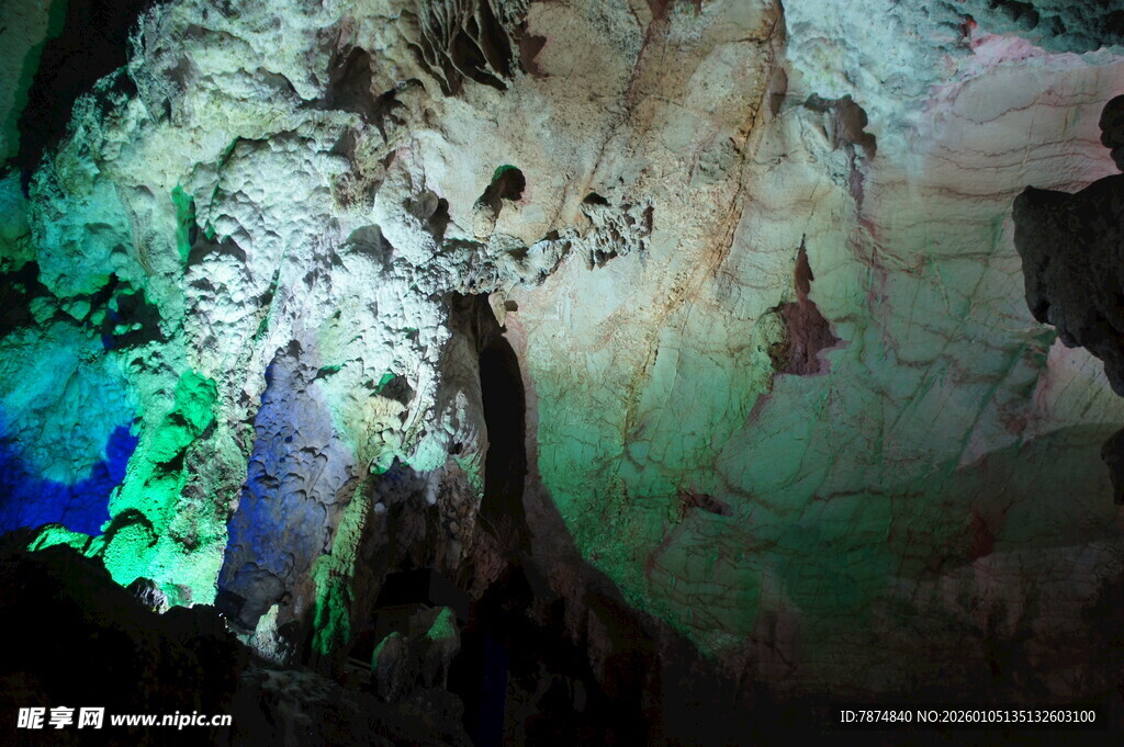 奇幻溶洞景观