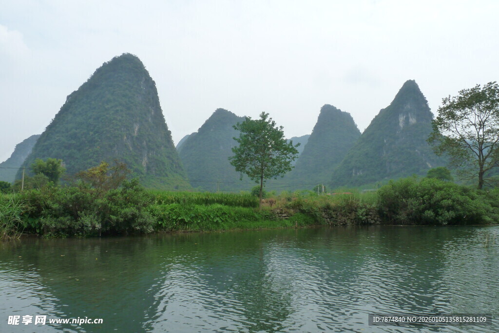 桂林山水秀丽风光