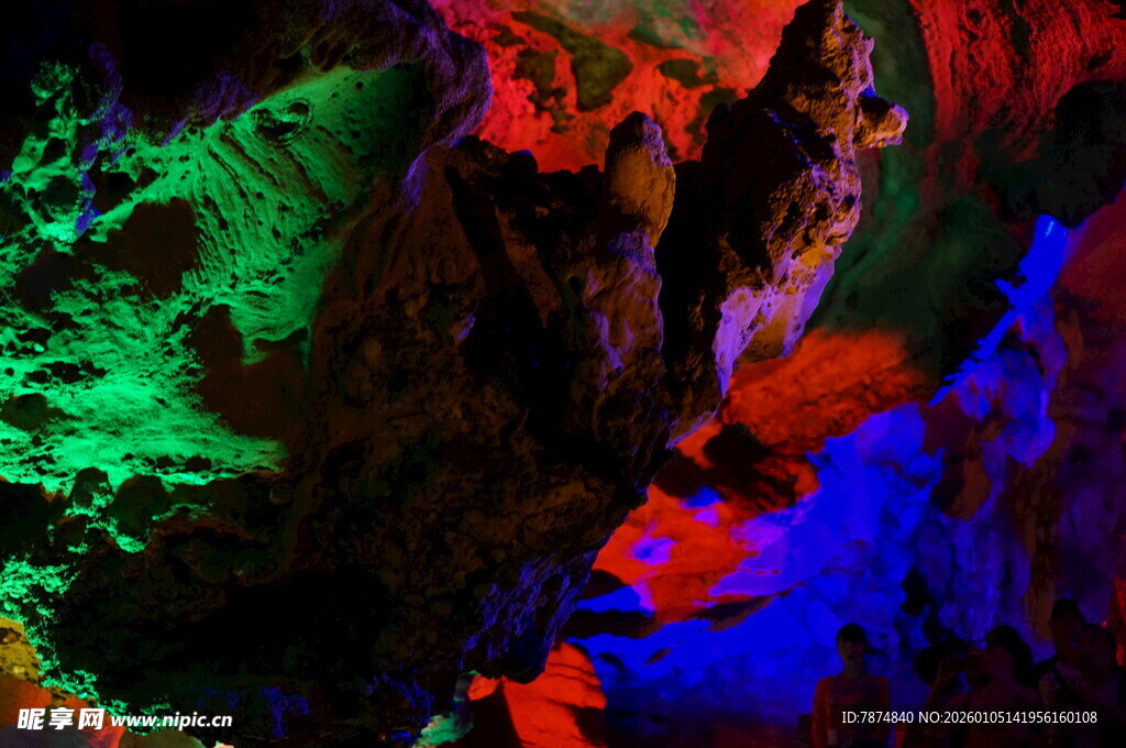 梦幻溶洞景观