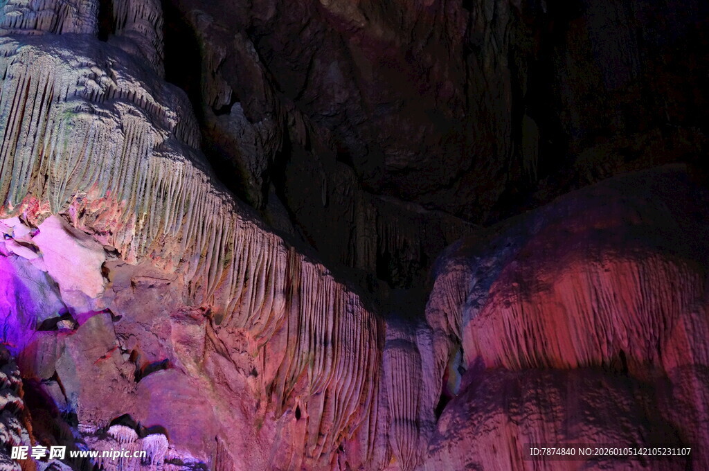 梦幻溶洞景观