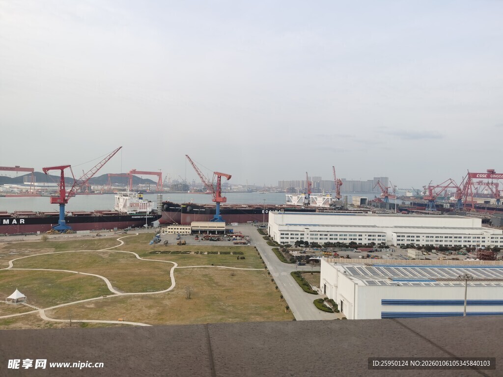 港口全景图