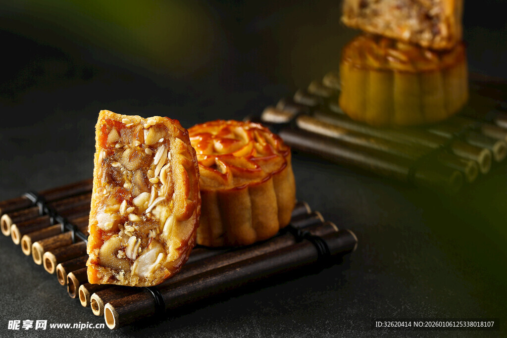 五仁月饼 