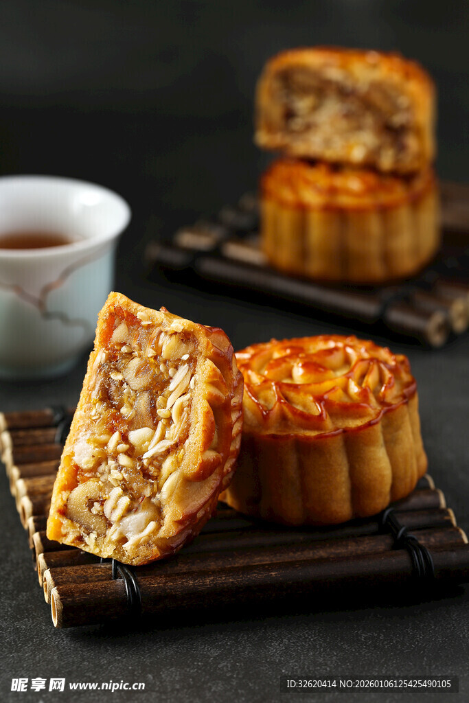 五仁月饼 