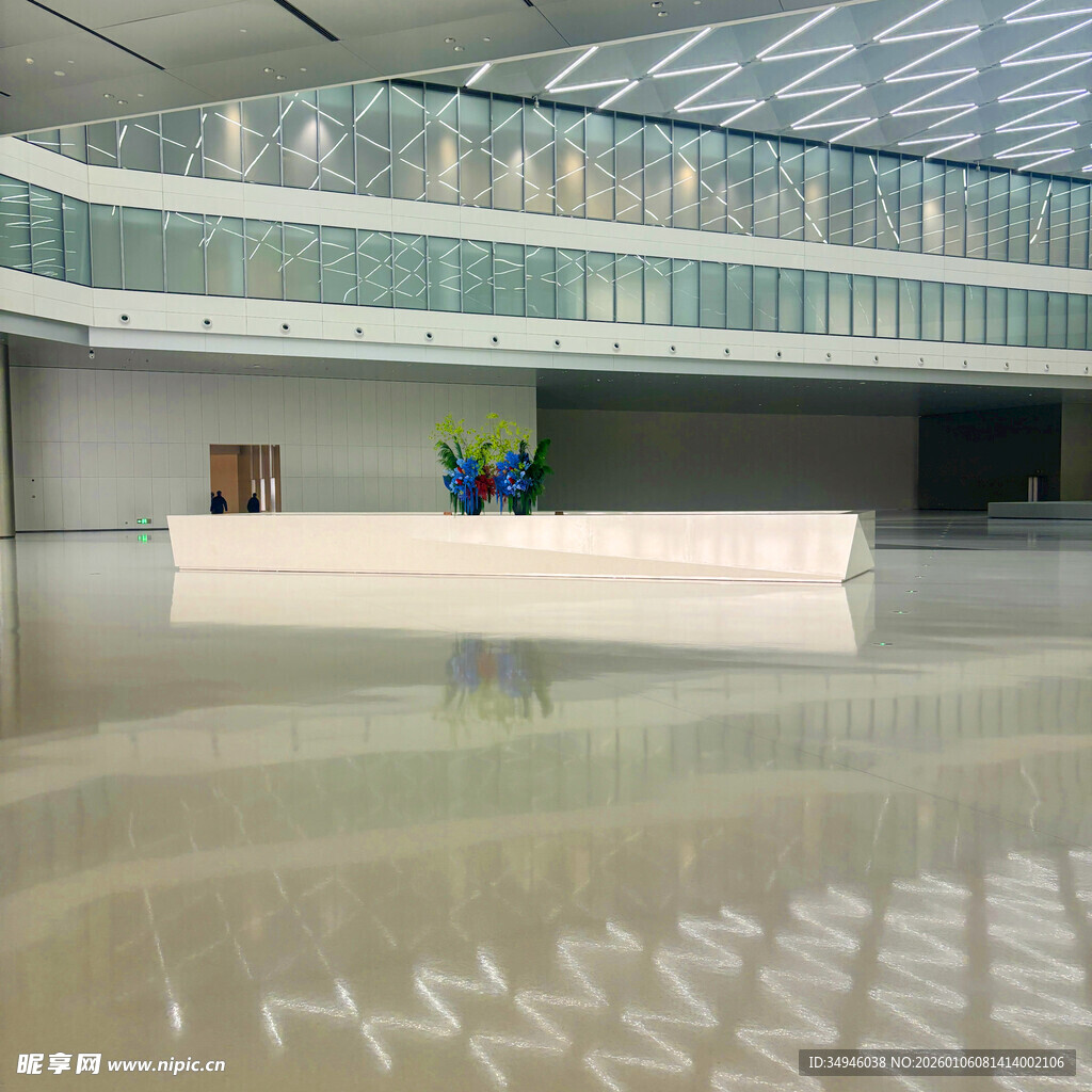 现代简约风格大厅前台