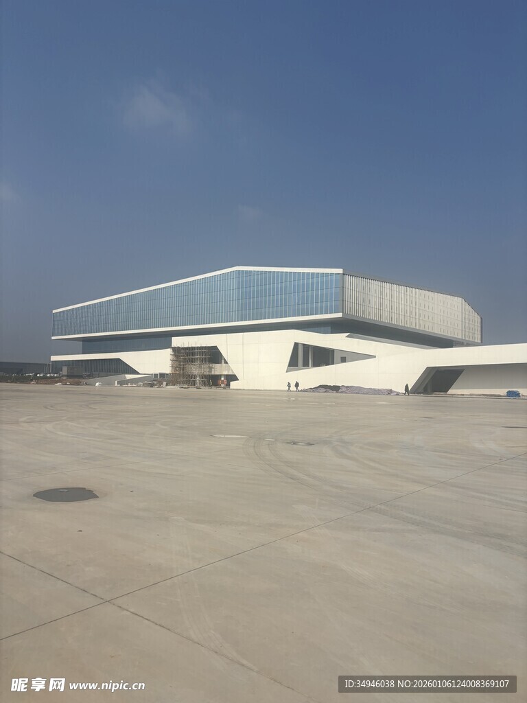 现代风格机场航站楼外观