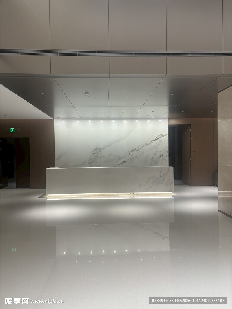 现代简约风格办公大厅