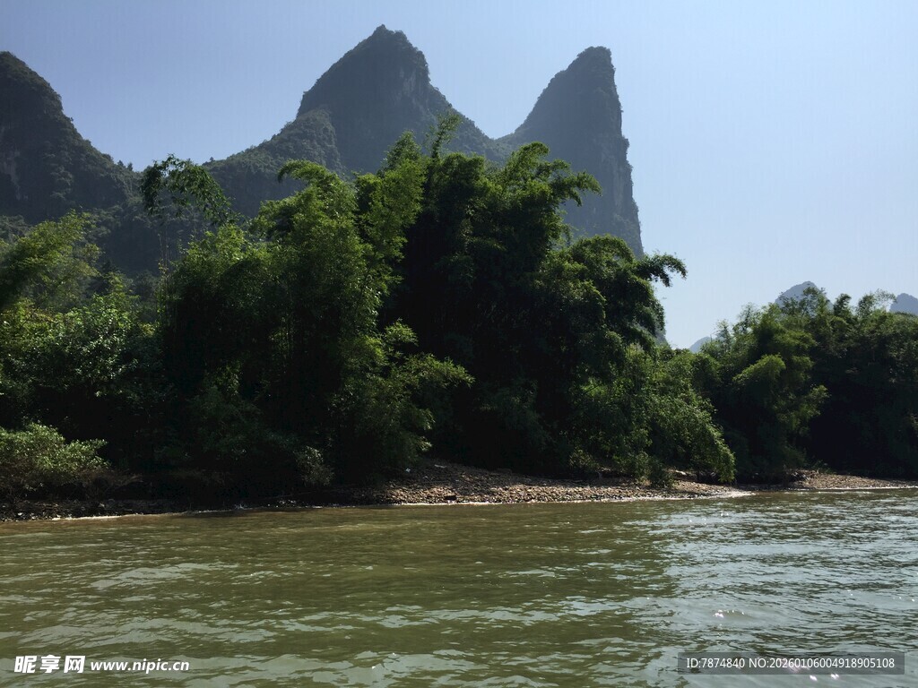 漓江山水风光秀丽景色