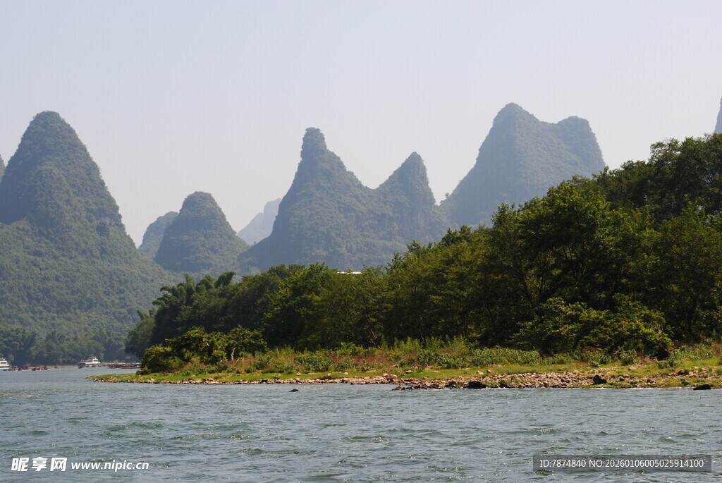 漓江山水秀丽风光