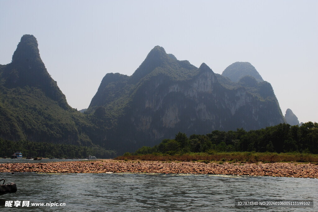 漓江山水风光秀丽景色