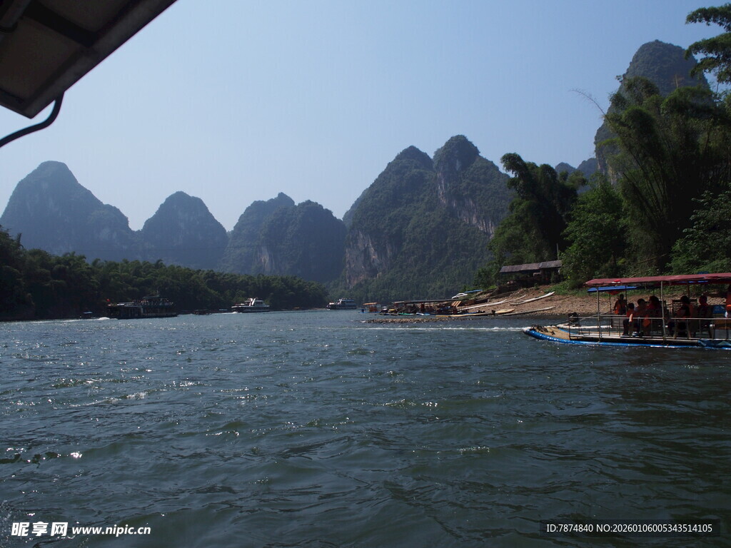漓江山水风光秀丽景色