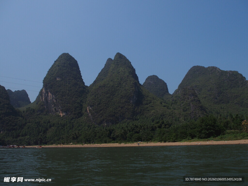 漓江秀丽山水风光