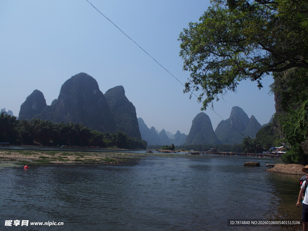 桂林山水秀丽风光